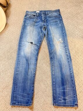 GAP Blue Distressed Jeans